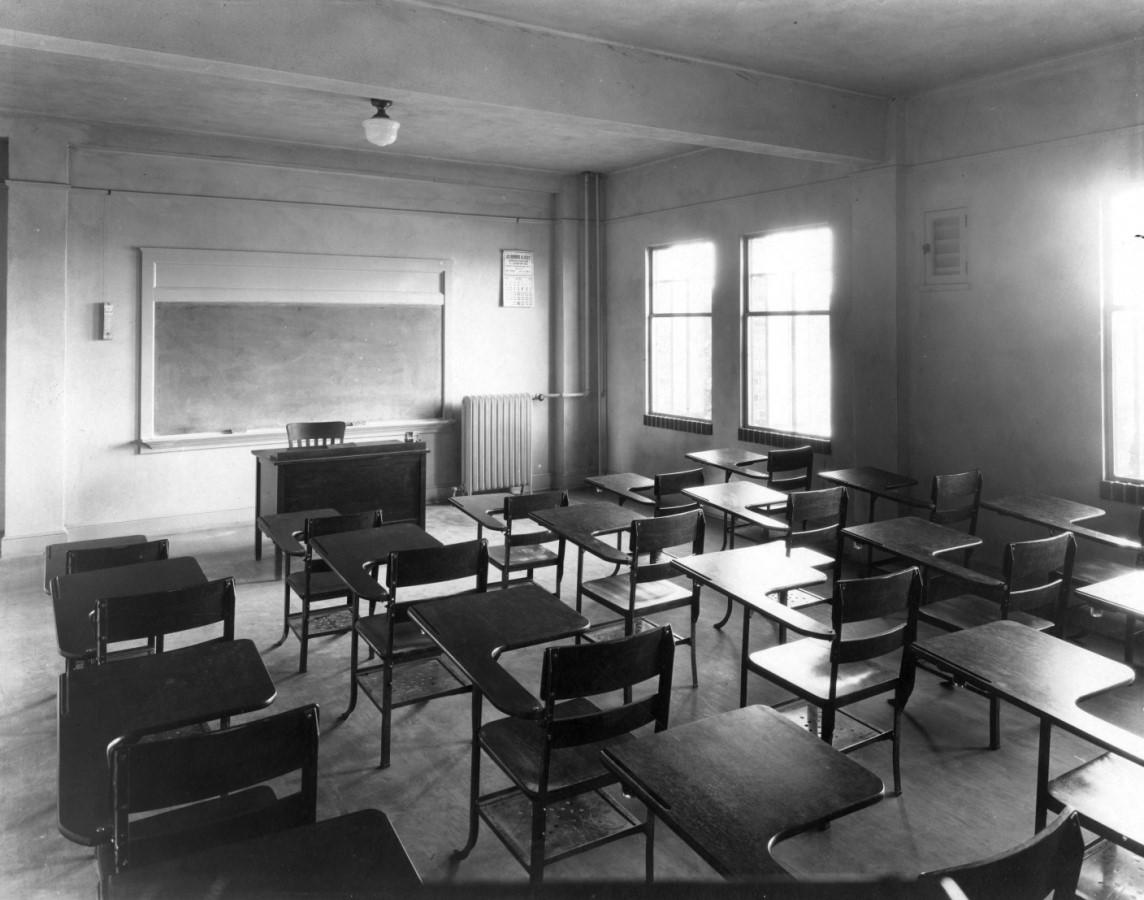 20世纪20年代的教室.